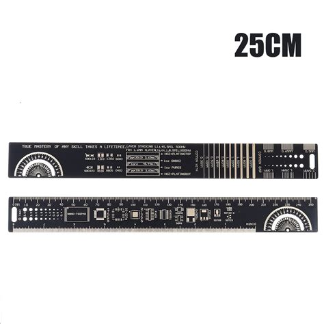 New 152025cm Multifunctional Pcb Ruler Measuring Tool For Electrical