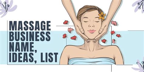 200 Catchy Massage Business Names Ideas List Available In 2020 Massage Business Business