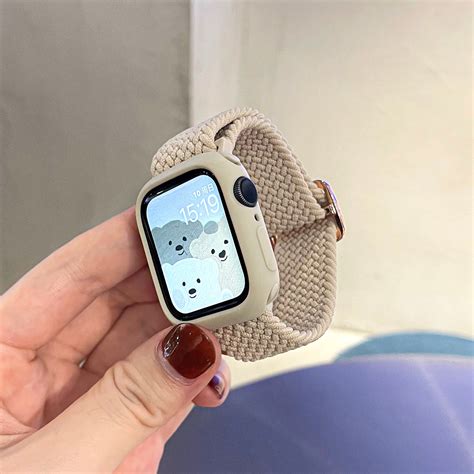 Braided Solo Loop Band For Apple Watch 49mm 41mm 45mm Series 8 7 6 5 4