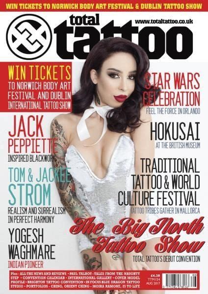 Tattoo life magazine (2020) issue 123 minja miss psycho cat cover. Total Tattoo — Issue 154 — August 2017 in 2020 | Tattoos ...
