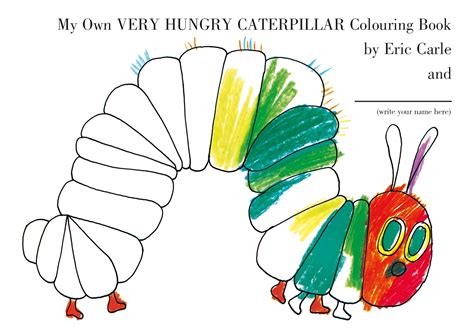 My Own Very Hungry Caterpillar Colouring Book By Eric Carle Penguin