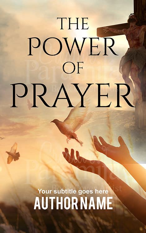 The Power Of Prayer Religious Book Cover Design