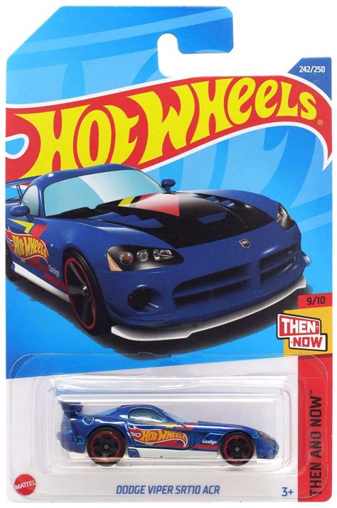 Hot Wheels Then And Now Dodge Viper Srt10 Acr Diecast Car
