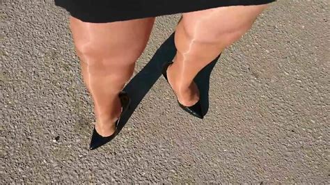 roadtrip in shiny pantyhose and high heels gay porn d5 xhamster
