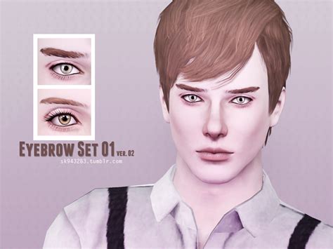 my sims 3 blog eyebrow set 01 by sk sims