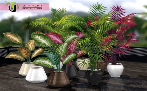 Sims 4 Ccs The Best Plants By Nynaevedesign