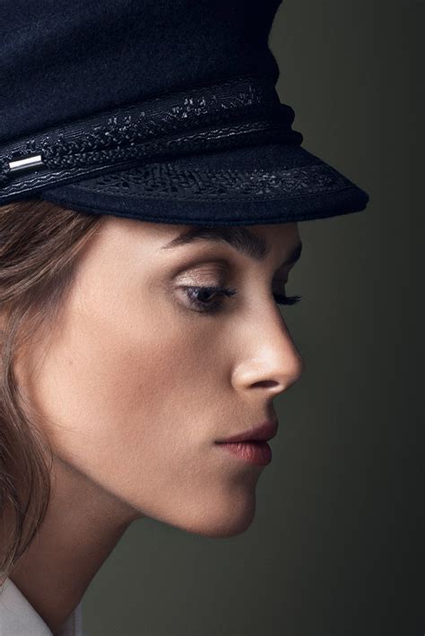 Wallpaper Face Black Model Hat Keira Knightley Nose