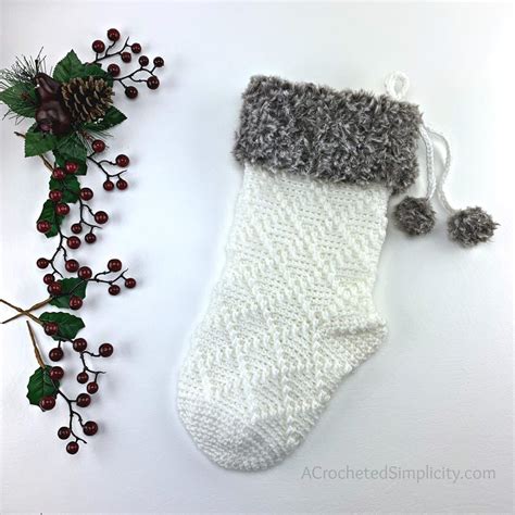 Holiday Season Free Crochet Christmas Stockings Patterns Marly Bird