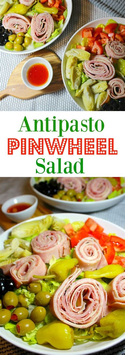 Creating the perfect antipasto platter means knowing what types of foods your guests enjoy and then combining them in a pleasing way on a nice platter. Antipasto Pinwheel Salad | Recipe | Recipes, Antipasto, Healthy recipes