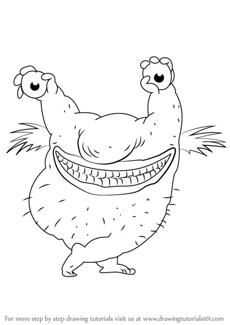 Franknfurter, 20x16 acrylic painting, black & white, art, portrait, original painting, movie, sci fi, rocky horror picture show, tim curry. Learn How to Draw Krumm from Aaahh!!! Real Monsters (Aaahh ...