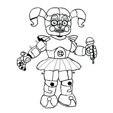 Unwithered bonnie head drawing fnaf old animatronics. Five Nights At Freddys Ausmalbilder