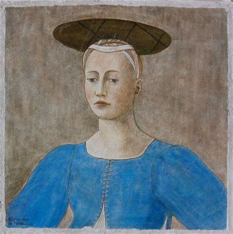Madonna Del Parto Copia Da Piero Della Francesca Arte Mazzurega