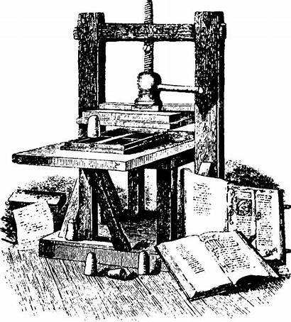 Printing History Machine Gutenberg Johannes Johann Press