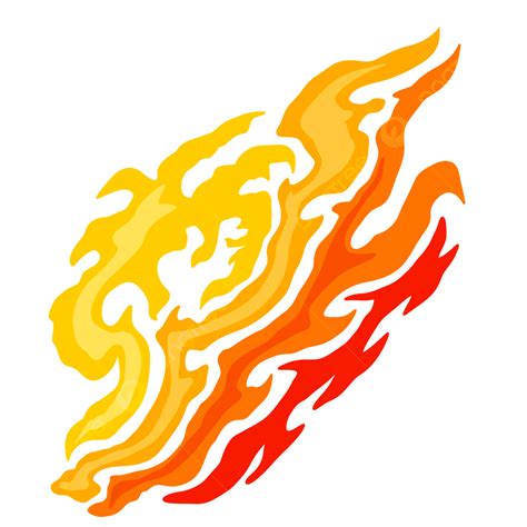 Arte Del Elemento Fuego Png Fuego Caliente Dibujos Animados Png Y