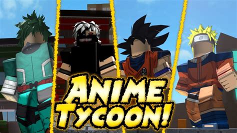 New Anime Tycoon On Roblox My Hero Academia Playthrough Youtube