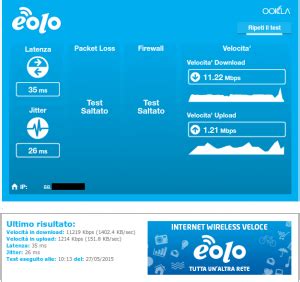 Scegli l'offerta internet e telefono migliore per te: Eolo adsl test - Applicazione per smartphone