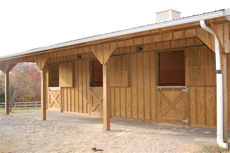 Horse Barn Plans And Designs 32 X 36 Horse Barn With Images