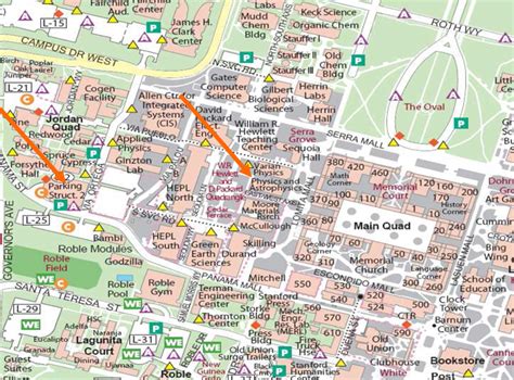 33 Map Of Stanford Campus Maps Database Source