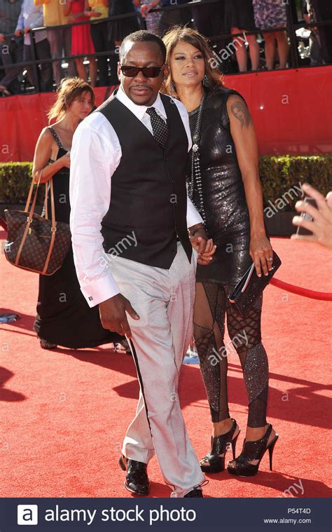 Bobby Brown And Wife Alicia Etheridge 39 Espys 2010 Awards At The
