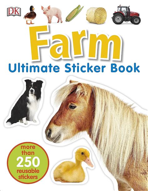 Farm Ultimate Sticker Book Kindersley Dorling Au Books