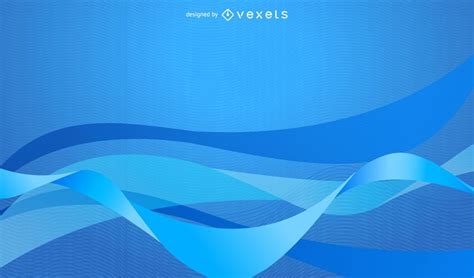 Simple Abstract Blue Background Vector Download