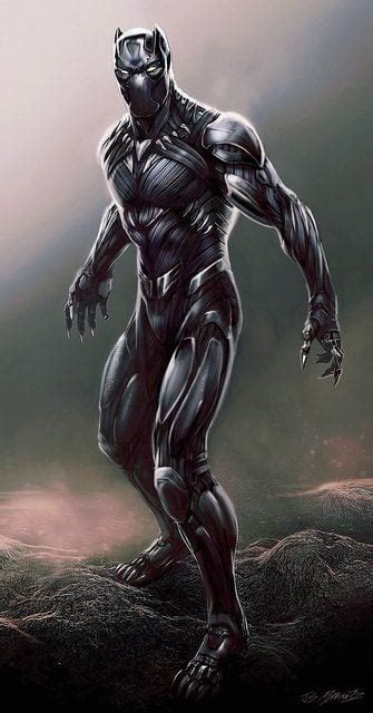 Black Panther Suit Design Details And New Art Heroic Hollywood
