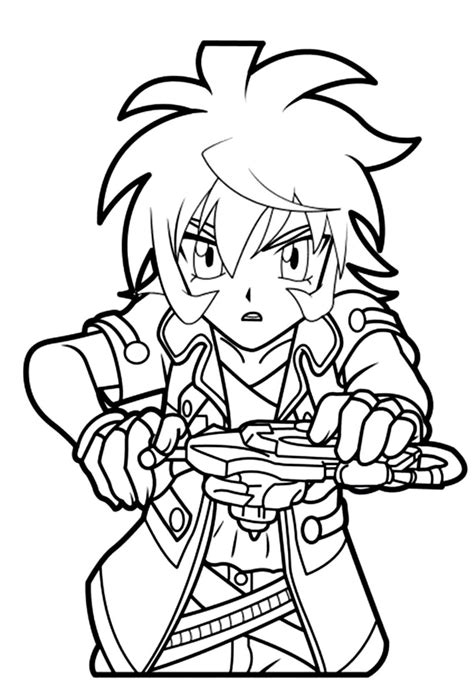 Beyblade Coloring Pages Coloring Home