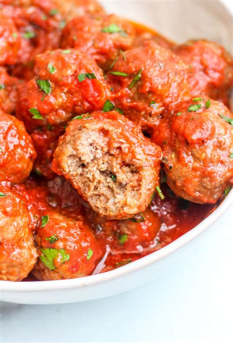 The size of the meatballs depends completely on your own preference. Easy Baked Italian Meatballs