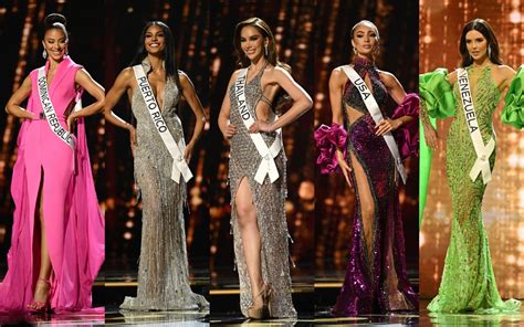 FAVORITES St Miss Universe Preliminary Evening Gown Competition