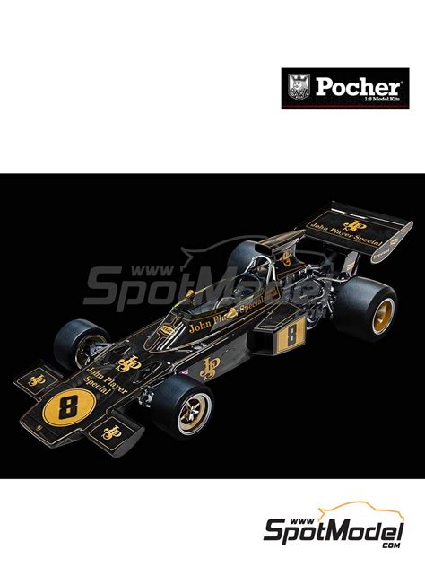 Pocher Hk114 Car Scale Model Kit 18 Scale Lotus Ford 72d Lotus Team