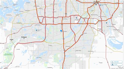 Bloomington Minnesota Map