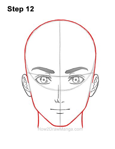 How To Draw A Male Anime Face Guitardot