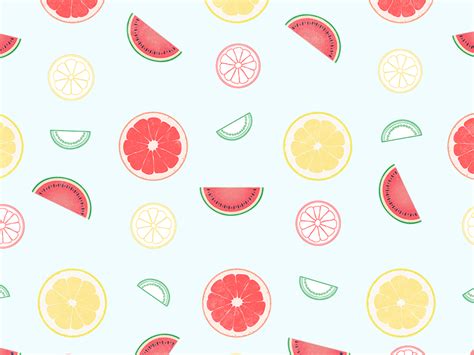 Summer Vibes Pattern By Camille Le Saulnier On Dribbble
