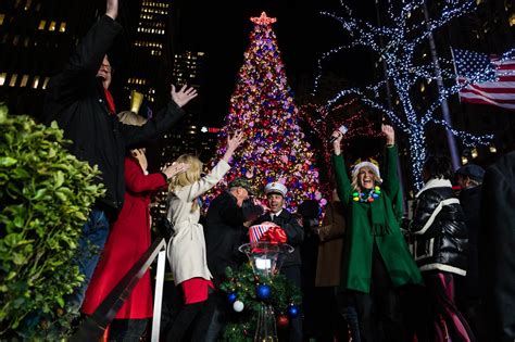 Fox News Christmas Tree Lit Again After Arson