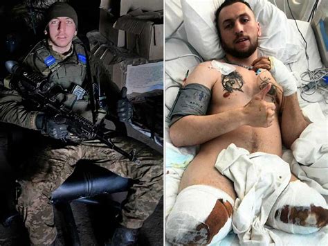 a ukrainian commander lost his legs this story is about love through