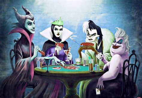 Disney Villains Maleficent Cruellal Ursula Cross Stitch Etsy Disney