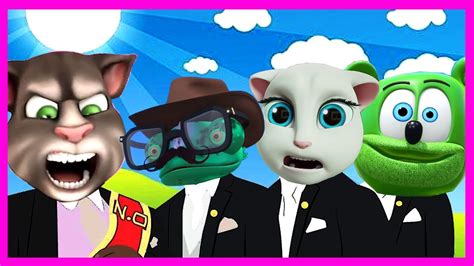 Talking Tom Shorts Andgummy Bear Show—— Astronomia Coffin Dance Song