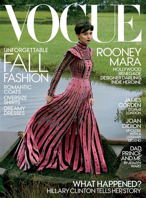 Annie Leibovitz Photographs Rooney Mara For Vogues October Issue