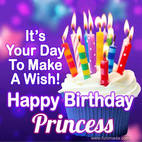Its Your Day To Make A Wish Happy Birthday Princess