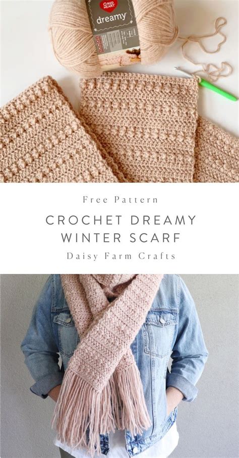 Daisy Farm Crafts Crochet Scarf Pattern Free Scarf Crochet Pattern