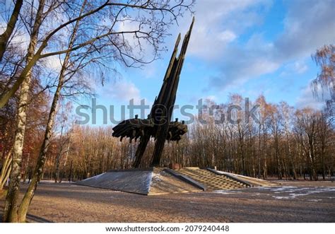 Ryazan Russia November Monument Stock Photo