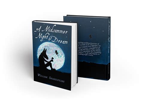 Book Cover Re Design For A Midsummer Nights Dream On