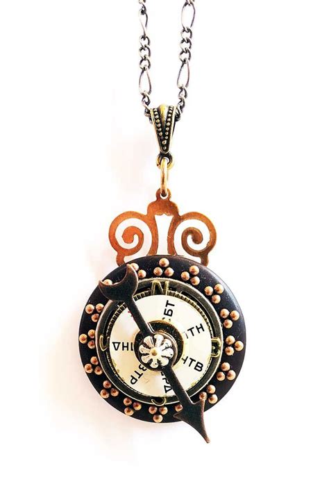 Unique Steampunk Gamespinner Necklace Steampunk Clock | Etsy | Steampunk pendant, Steampunk ...