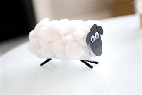 Cotton Ball Sheep Crafts For Kids 2022 Entertain Your Toddler