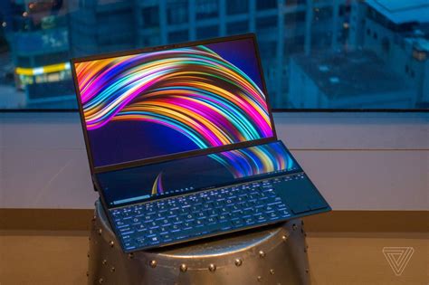 The Asus Zenbook Pro Duo Is An Extravagant Laptop With Two 4k Screens