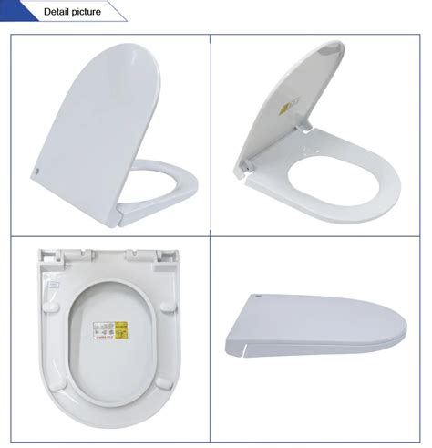 Quick Release Slow Close Pp Flat Toilet Seat Buy Flat Toilet Seat