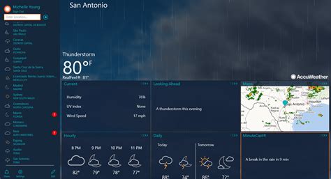 Bring an improved workflow right to your desktop. AccuWeather app now available for Xbox One - MSPoweruser