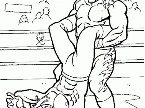 Wwe Muscle Girl Coloring Pages Coloring Pages