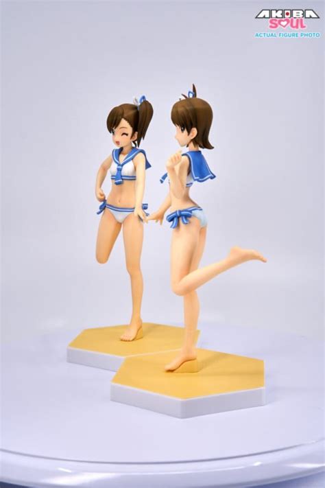 The Idolmaster Futami Ami Futami Mami Beach Queens 110 Swimsuit Ver Wave Akiba Soul