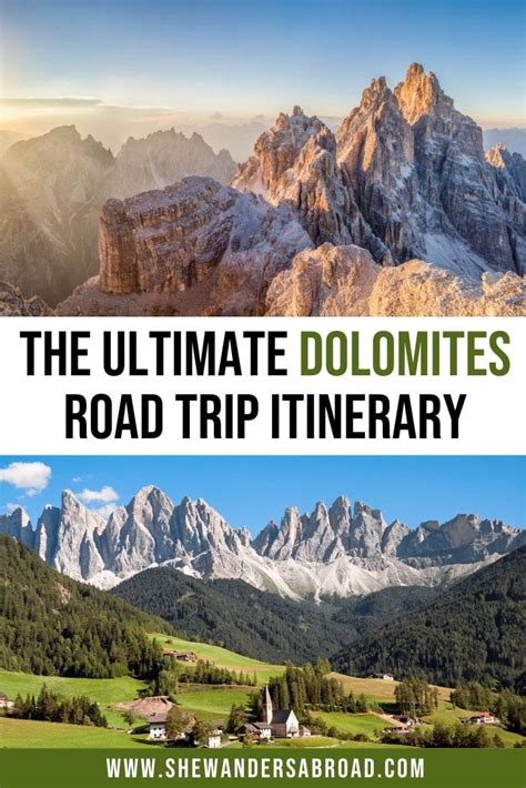 The Perfect Dolomites Road Trip Itinerary For 5 Days She Wanders Abroad